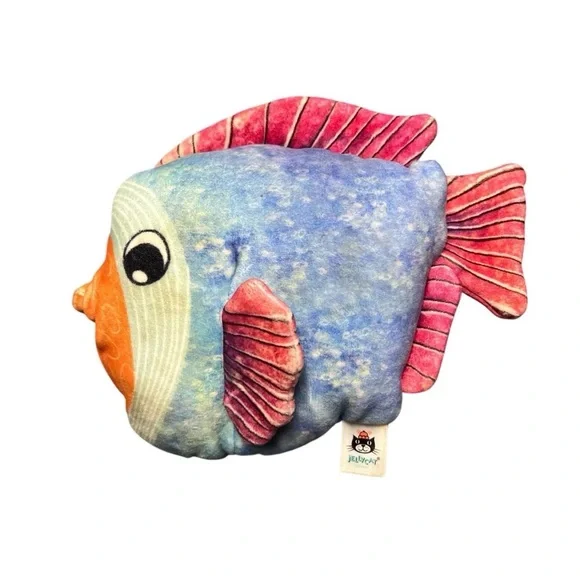 Jellycat Fishiful Blue Plush - Picture 2 of 7